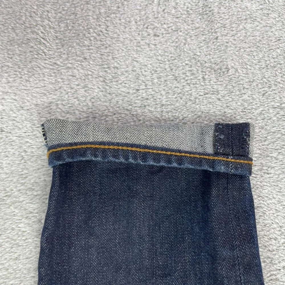 J. Crew Jeans Men 30x32 Blue 484 Slim Fit Japanese Kaihara Selvedge Denim